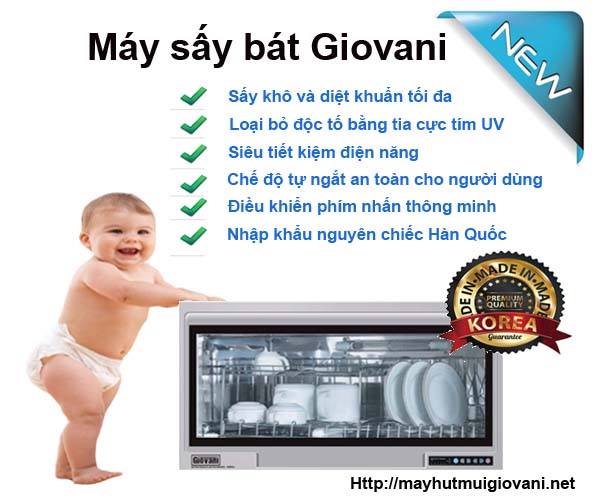 Máy sấy bát Giovani G 802S hoàn hảo ở đâu?