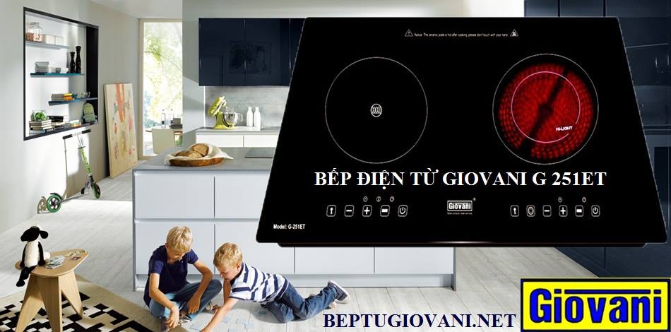 Địa chỉ mua bếp điện từ Giovani G 251ET giá rẻ nhất tại Hà Nội