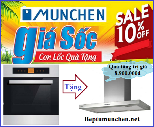 Lò nướng Munchen ML60 khuyến mại cực sốc