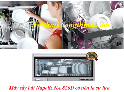 Mua và sử dùng máy sấy bát Napoliz NA 820D thế nào hiệu quả?