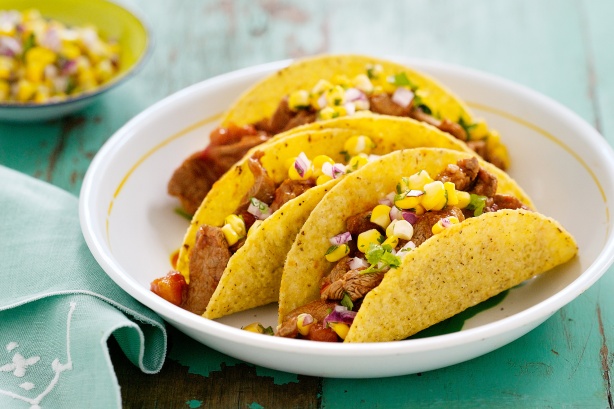 Bếp điện từ: thịt cừu taco